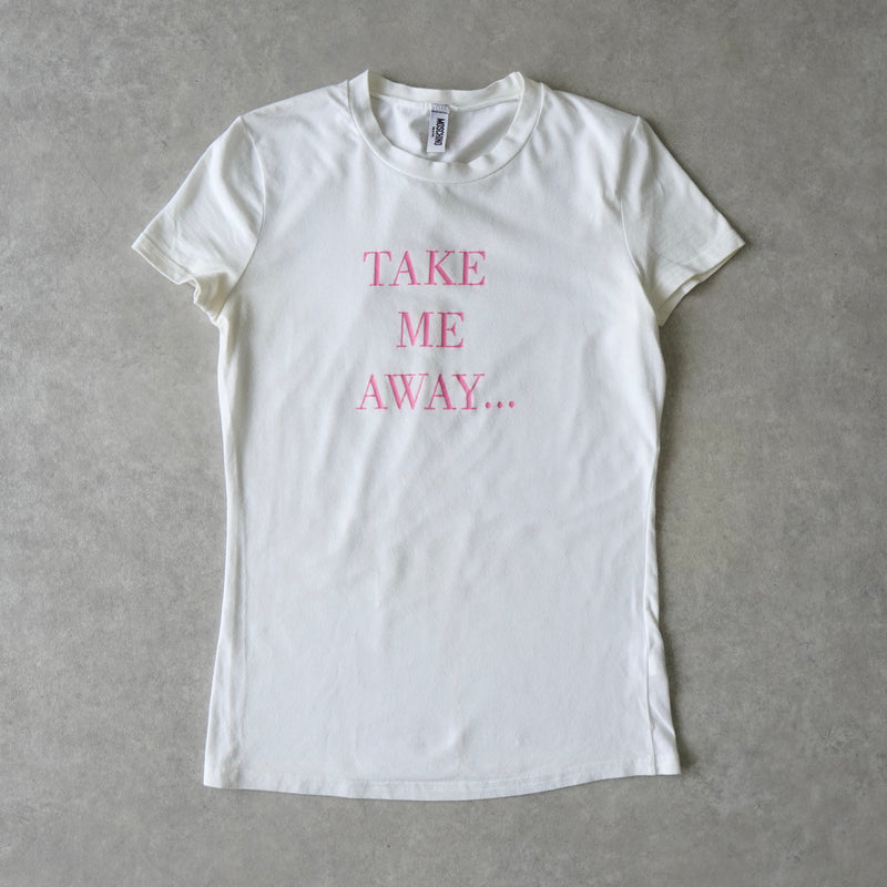 モスキーノ プリント Tシャツ ホワイト レディース