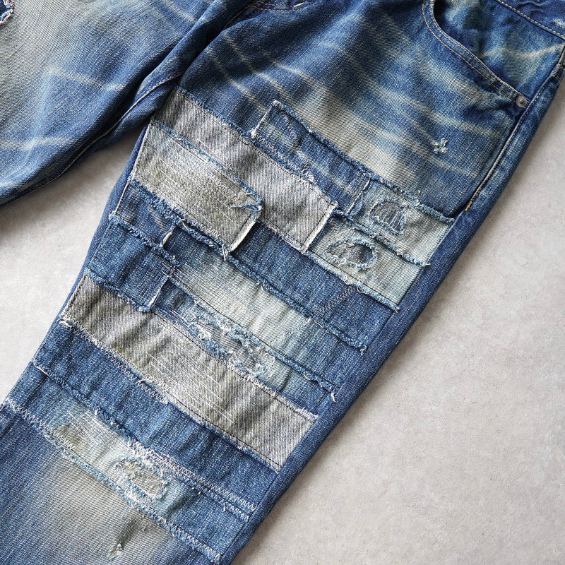 Damage Denim Pants