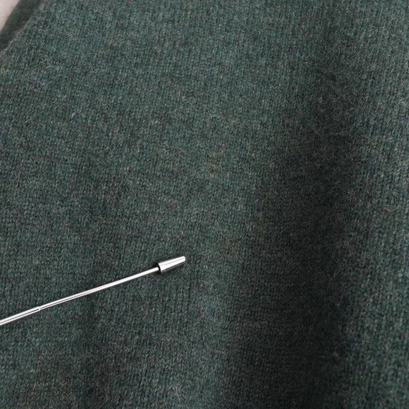 ポロ ラルフローレン スモールポニーロゴ ウール ニット グリーン