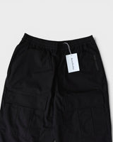アクネストゥディオズ  ロゴ コットン カーゴパンツ ブラック メンズ タグ付き未使用品
