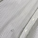 ジバンシィ ヴィンテージ 4Gロゴ 刺繍 ストライプ 長袖シャツ ホワイト - NEWSED