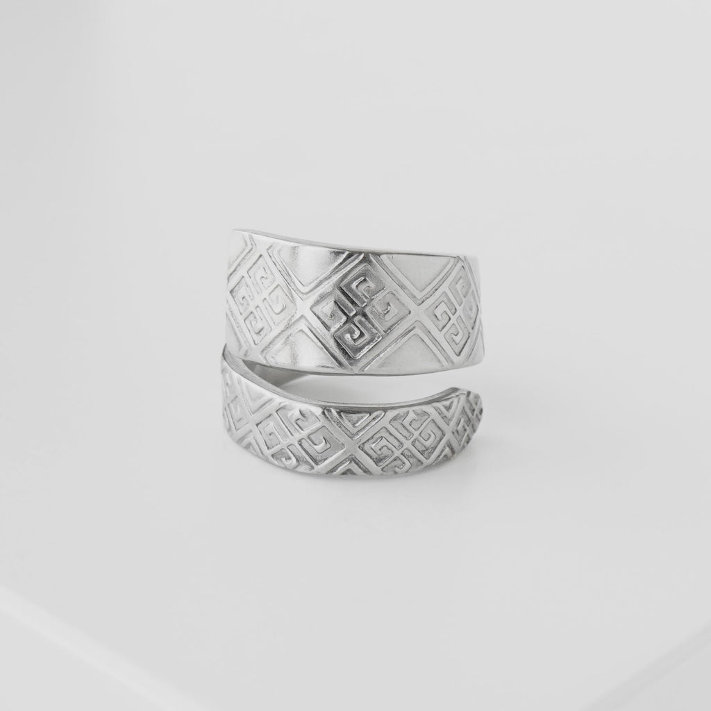 ジバンシィ4Gロゴ シルバー 指輪 リング 8.5号