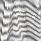 ジバンシィ ヴィンテージ 4Gロゴ 刺繍 ストライプ 長袖シャツ ホワイト - NEWSED