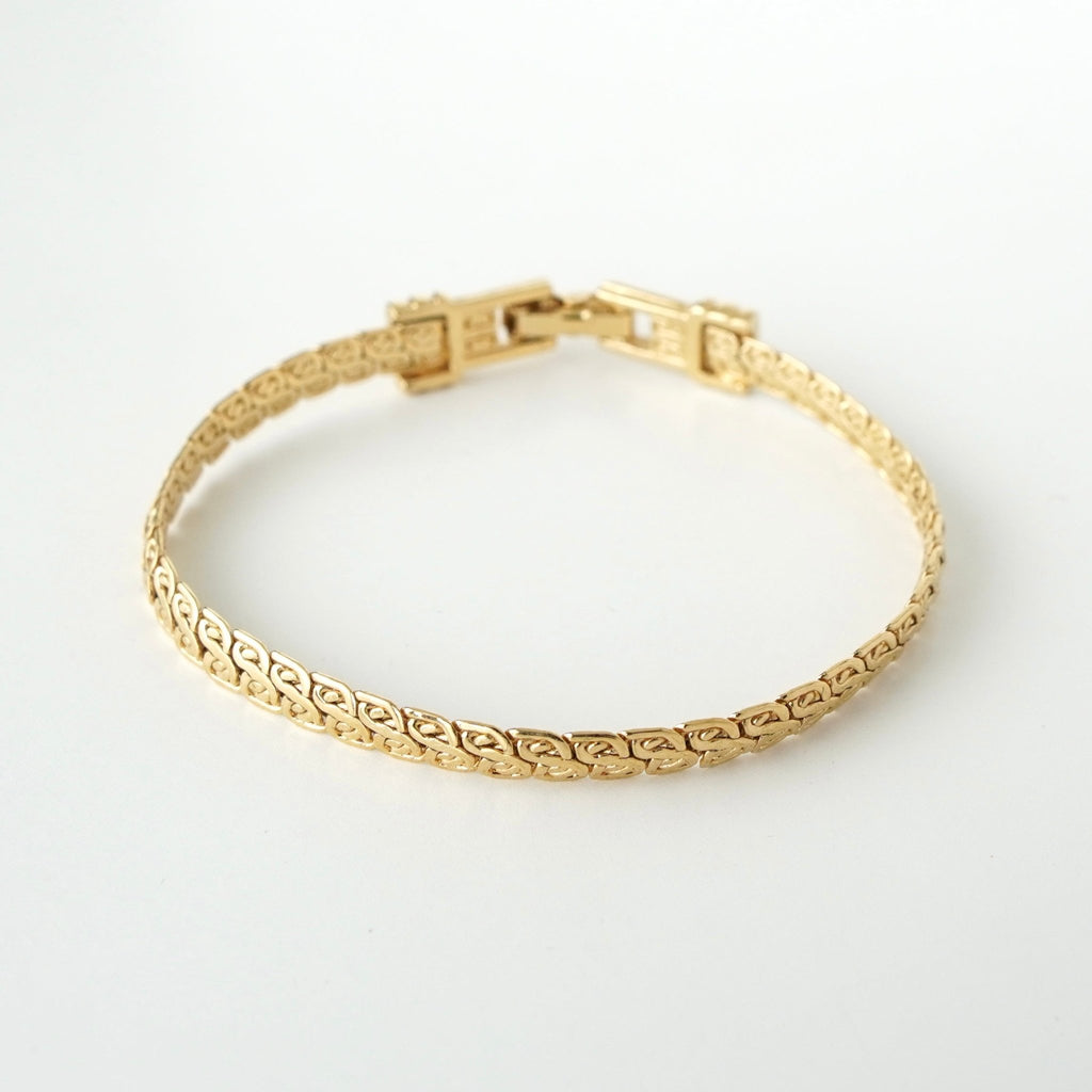 Givenchy 复古 4G Logo GP 金手镯