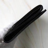 シャネル 5番台 ココマーク キャビアスキン 二つ折り財布 ブラック - NEWSED