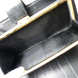 シャネル 5番台 ココマーク キャビアスキン 二つ折り財布 長財布 ブラック - NEWSED