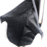 シャネル 5番台 ココマーク キャビアスキン 二つ折り財布 長財布 ブラック - NEWSED