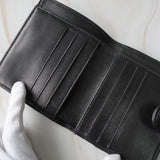 シャネル 5番台 ココマーク キャビアスキン 二つ折り財布 ブラック - NEWSED