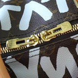 ルイヴィトン モノグラム グラフィティ キーポル50 ボストンバッグ ブラウン - NEWSED