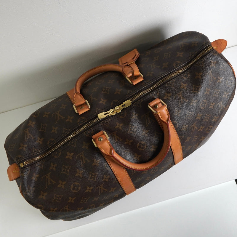 ルイ・ヴィトン モノグラム キーポル50 ボストンバッグ ブラウン M41426 SP0974 - NEWSED