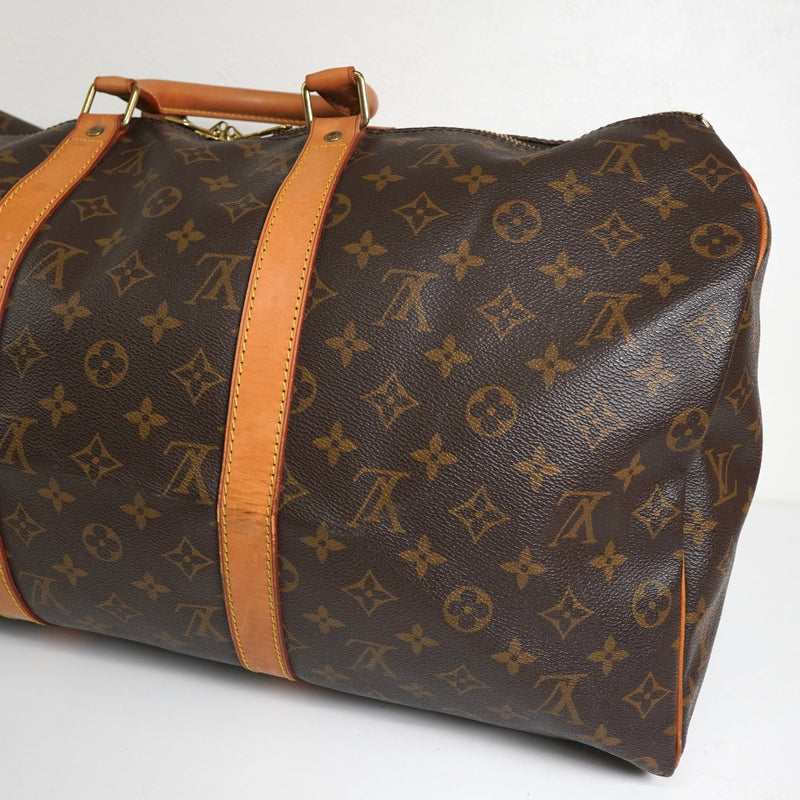 ルイ・ヴィトン モノグラム キーポル50 ボストンバッグ ブラウン M41426 SP0974 - NEWSED