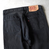 501 Black Denim W34 L34｜Made in France - NEWSED