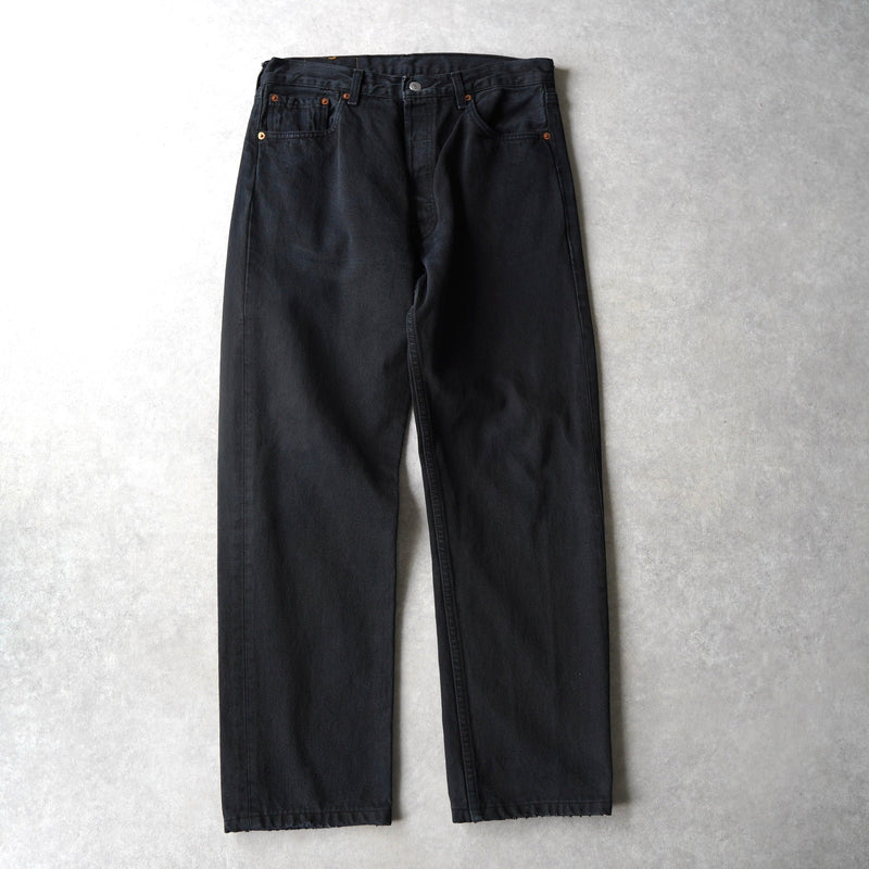 501 Black Denim W34 L34｜Made in France - NEWSED