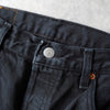 501 Black Denim W34 L34｜Made in France