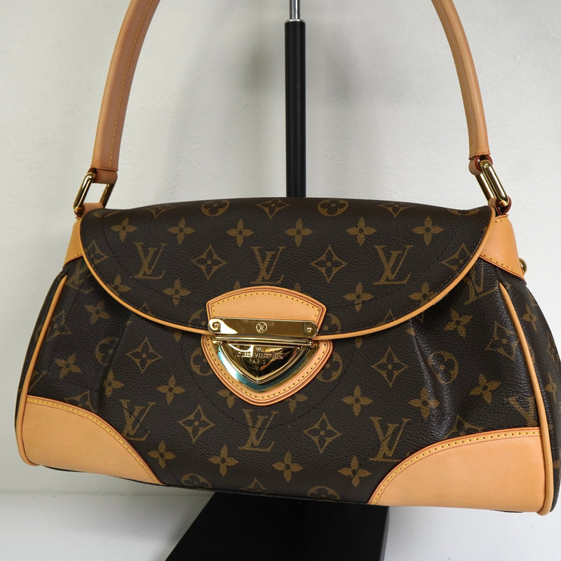 ルイ ヴィトン モノグラム ビバリーMM ブラウン M40121