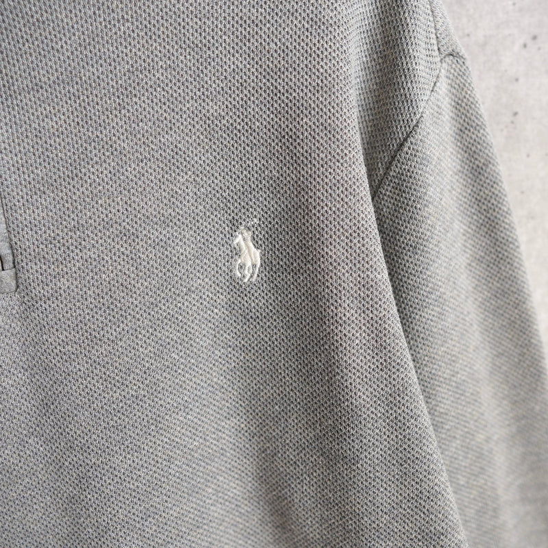 Logo Embroidery Half-zip Sweater