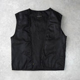 イヴ サンローラン ヴィンテージ エンボス YSLロゴ レザージャケット レザーブルゾン ブラック