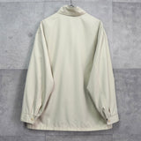 イヴ サンローラン ヴィンテージ リバーシブル YSLロゴ チェック柄 ブルゾン ジャケット ベージュ / ブラック