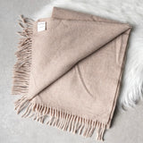 アクネ ストゥディオズ ウール ストール マフラー ピンクベージュ