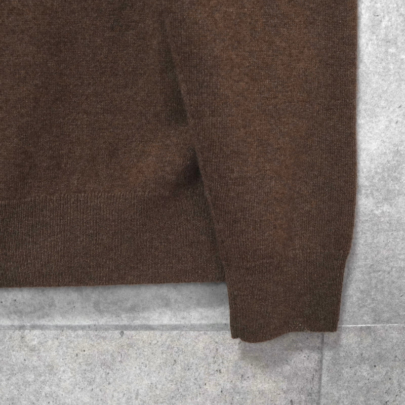 ポロ ラルフローレン スモールポニー ウール ニット ブラウン