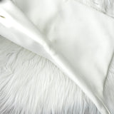 エムエムシックス メゾン マルジェラ ジャパニーズバッグ ミニ レザー ハンドバッグ ホワイト