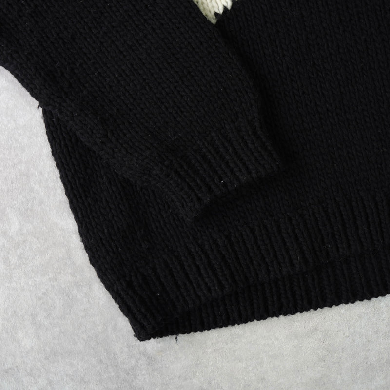 THRIFTY LOOK STAR HAND KNIT スリフティールック スター ハンドニット ブラック
