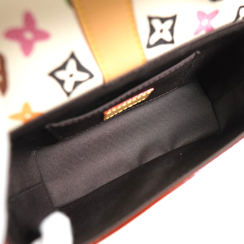 ルイ ヴィトン モノグラムクラギー エンベロップ ウェアラブル ウォレット クリーム M83346 ICチップ内蔵