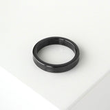 ティファニー 1837 ナロー チタン 指輪 リング ブラック 16号