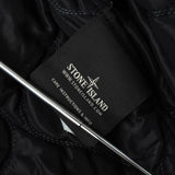 ストーンアイランド コンパスバッジ ムソラゴマータ フーデッドジャケット ブラック メンズ