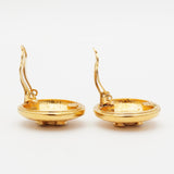 シャネル ココマーク サークル イヤリング GP レディース