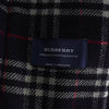 バーバリー ノバチェック裏地 ダッフルコート  ネイビー