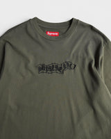 23AW Banner Tee  シュプリーム Tシャツ カーキ M メンズ
