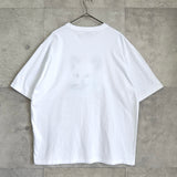 メゾン キツネ フォックスヘッド プリント Tシャツ ホワイト