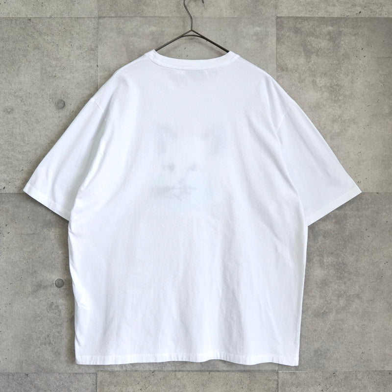 メゾン キツネ フォックスヘッド プリント Tシャツ ホワイト