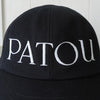 Patou Logo Cap Black