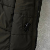 カーハート アンカレッジ パーカー ロゴ 中綿ジャケット マウンテンパーカー カーキ