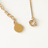 クレージュ ヴィンテージ ロゴ ネックレス GP ゴールド