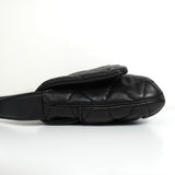 サンローラン ル・57 レザー ワンショルダーバッグ ブラック - NEWSED