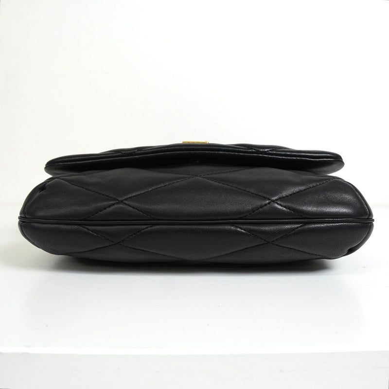 サンローラン ル・57 レザー ワンショルダーバッグ ブラック - NEWSED