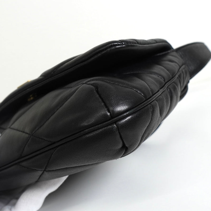 サンローラン ル・57 レザー ワンショルダーバッグ ブラック - NEWSED