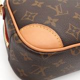 ルイ ヴィトン モノグラム ドーヴィルMINI ショルダーバッグ ブラウン M455228