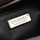 シャネル ココマーク ラグジュアリーライン レザー チェーン ショルダーバッグ ボーリングバッグ ブラック 1番台8桁
