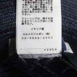 エルメス ラフィア セリエボタン 中折れ帽子 ストロー ハット ネイビー 58 メンズ - NEWSED