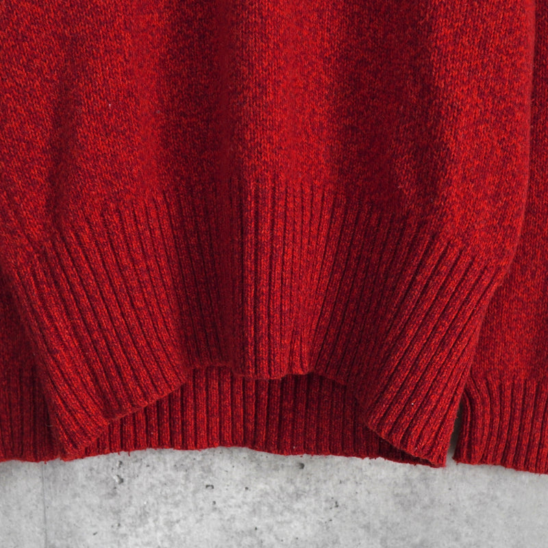 ヴィヴィアン ウエストウッド オーブロゴ ニット レッド