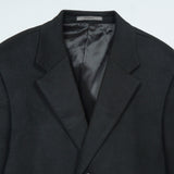 ジバンシィ カシミヤ混紡 チェスターコート ウールコート ブラック