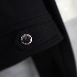 Logo Embroidery Short Length Jacket