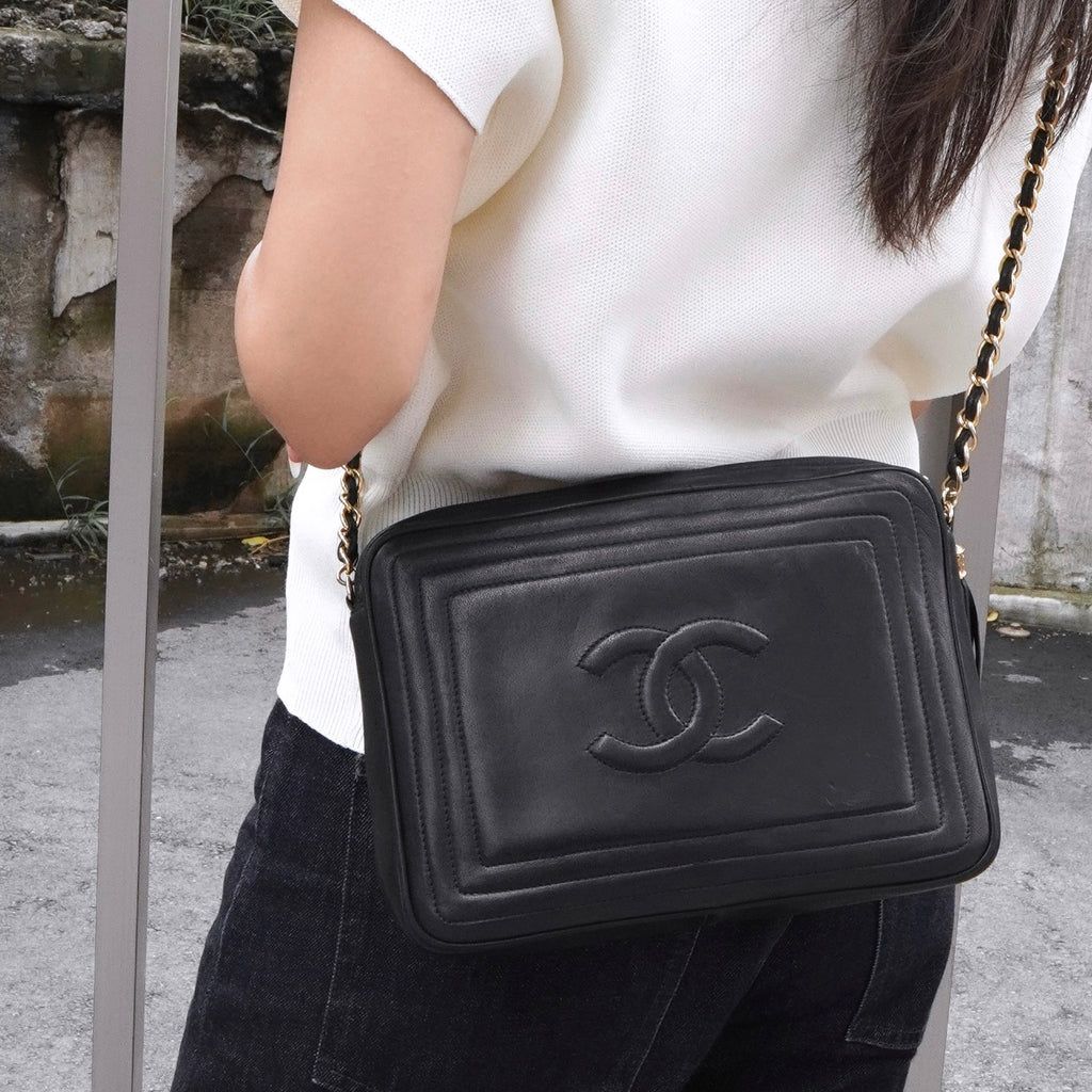 ぺ　シャネル　フリンジ　ダブルチェーンバッグ ぺ シャネル フリンジ ダブルチェーンバッグ シャネル CHANEL