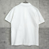 Lacoste 象牙色徽标贴片短袖 Polo 衫