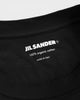 ジルサンダー ロゴパッチ Tシャツ ブラック Mサイズ メンズ レディース