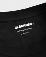 ジルサンダー ロゴパッチ Tシャツ ブラック Mサイズ メンズ レディース
